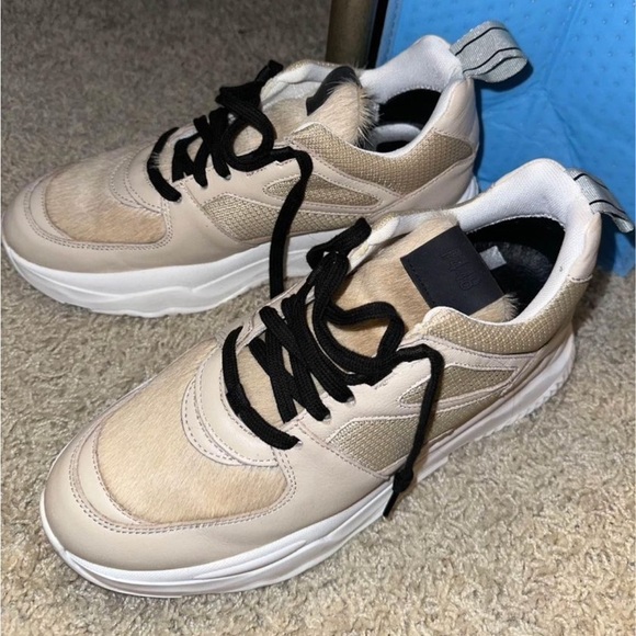 P448 Shoes - P448 Limited Edition Beige Sneakers Size 8 made in Italy